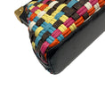 Load image into Gallery viewer, Louis Vuitton Multicolor Calfskin Trim Woven Coated Textile Monogram LV Cafe Clutch Handbag