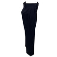 Load image into Gallery viewer, Bottega Veneta Navy Wool Gabardine Straight Fit Classic Trousers