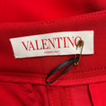 Load image into Gallery viewer, Valentino Red 2024 High-Waist Silk Trousers