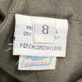 Load image into Gallery viewer, Bill Blass Vintage Olive Green Long Sleeved Zip Front Wool Gauze Dress