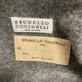 Load image into Gallery viewer, Brunello Cucinelli Heather Grey Two Button Cashmere Blazer Jacket