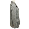 Load image into Gallery viewer, Brunello Cucinelli Heather Grey Two Button Cashmere Blazer Jacket