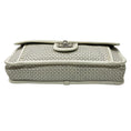 Load image into Gallery viewer, Chanel White Perforated Leather Up In The Air Flap Bag with Silver Hardware