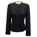 Load image into Gallery viewer, Akris Black Wool Crepe Jacket