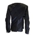 Load image into Gallery viewer, Loring Black / White One Button Silk Jacket