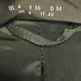 Load image into Gallery viewer, Akris Brown / Black Striped Cashmere Jacket with Belt