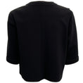 Load image into Gallery viewer, Chanel Black / Silver Open Front Jacket