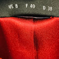 Load image into Gallery viewer, Akris Red Zip Front Silk Lined Wool Tweed Jacket