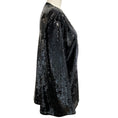Load image into Gallery viewer, Celine Black Sequin Open Evening Jacket
