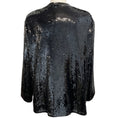 Load image into Gallery viewer, Celine Black Sequin Open Evening Jacket