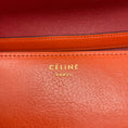 Load image into Gallery viewer, Celine Orange Classic Box Calfskin Leather Bag