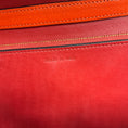 Load image into Gallery viewer, Celine Orange Classic Box Calfskin Leather Bag
