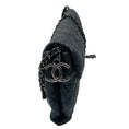 Load image into Gallery viewer, Chanel Black Calfskin Leather Limited Edition Christmas 2014 Evening Bag