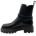 Load image into Gallery viewer, Ulla Johnson Black Leather Lennon Lugsole Boots
