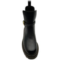 Load image into Gallery viewer, Ulla Johnson Black Leather Lennon Lugsole Boots