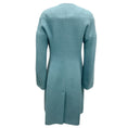 Load image into Gallery viewer, Derek Lam Blue Collarless Boucle Wool Coat