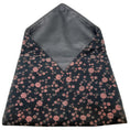 Load image into Gallery viewer, Dries Van Noten Black / Pink Leather Trimmed Jacquard Envelope Clutch
