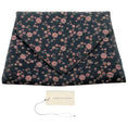 Load image into Gallery viewer, Dries Van Noten Black / Pink Leather Trimmed Jacquard Envelope Clutch