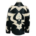 Load image into Gallery viewer, Mother Black The Zip It Secret Society Faux Leather Jacket
