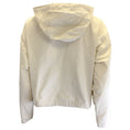 Load image into Gallery viewer, Peserico Cream / Silver Monili Beaded Detail Hooded Full Zip Jacket