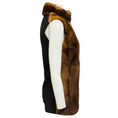Load image into Gallery viewer, Max Mara Brown Rabbit Fur and Wool Vest