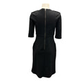 Load image into Gallery viewer, Burberry Brit Black Short Sleeved Stretch Wool Knit Dress