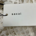 Load image into Gallery viewer, Sacai White Drawstring Embroidered Lace Broderie Anglaise Cotton Shirt Dress