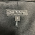 Load image into Gallery viewer, Rag & Bone Black Structured Button Front Three Pocket Jacket