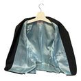 Load image into Gallery viewer, Diane Firsten Charcoal Grey Three Button Wool and Mohair Blazer