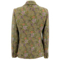 Load image into Gallery viewer, Etro Olive Floral Wool Tweed Jacket