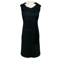Load image into Gallery viewer, Calvin Klein Collection Black Button Front Wool Midi Dress