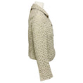 Load image into Gallery viewer, Odeeh Taupe / Green Metallic Seaweed Jacquard Tweed Jacket