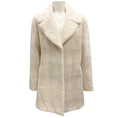 Load image into Gallery viewer, Michael Kors Collection Ivory Sheared Mink Fur Coat