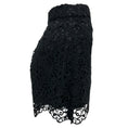 Load image into Gallery viewer, Burberry Black High-Waisted Macrame Lace Biker Shorts