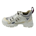 Load image into Gallery viewer, Gucci White Flashtrek Leather and Mesh Sneakers