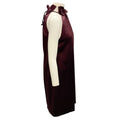 Load image into Gallery viewer, Rosetta Getty Maroon Drawstring Neck Dress