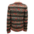 Load image into Gallery viewer, Chanel Grey / Red Multi Wool Knit Toggle Sweater