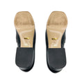 Load image into Gallery viewer, Gucci Black / Cream / Tan Chunky Leather Loafers with Antiqued Gold Horsebit Detail