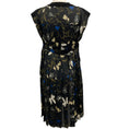 Load image into Gallery viewer, Sacai Black Floral Knit Front Dress
