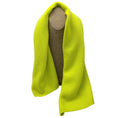 Load image into Gallery viewer, Hermes Lime Green Cashmere Knit Scarf