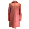 Load image into Gallery viewer, Loro Piana Burnt Red Reversible Lambskin Leather and Micro Coat
