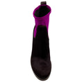 Load image into Gallery viewer, Acne Studios Brown Calf Hair / Fuchsia Sock Booties