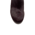 Load image into Gallery viewer, Acne Studios Brown Calf Hair / Fuchsia Sock Booties