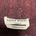 Load image into Gallery viewer, Sonia Rykiel Burgundy Speckled Long Sleeved Cashmere Knit Sweater