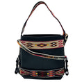 Load image into Gallery viewer, Christian Dior Black / Red Diorodeo Small Leather Hobo Shoulder Bag
