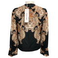 Load image into Gallery viewer, Veronica Beard Black Multi Paisley Printed Karisse Blouse
