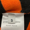 Load image into Gallery viewer, Paco Rabanne Black / Orange Striped Knit Sailor Sweater
