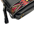 Load image into Gallery viewer, Christian Dior Black / Red Diorodeo Small Leather Hobo Shoulder Bag