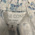 Load image into Gallery viewer, Caroline Constas Blue Watercolor Floral Sage Mini Dress