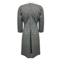 Load image into Gallery viewer, Fabiana Filippi Grey Plaid Merino Wool Dress with Monili